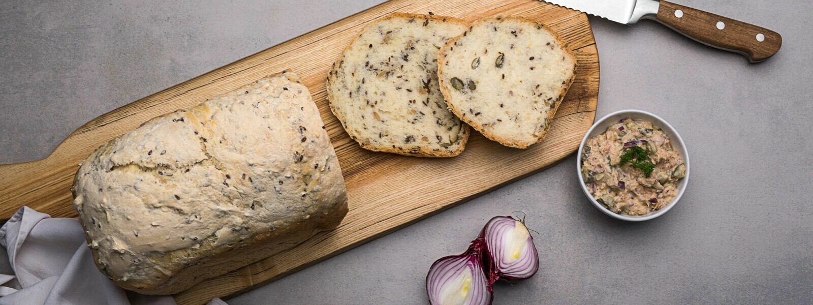 Supersemienkový chlieb bez lepku